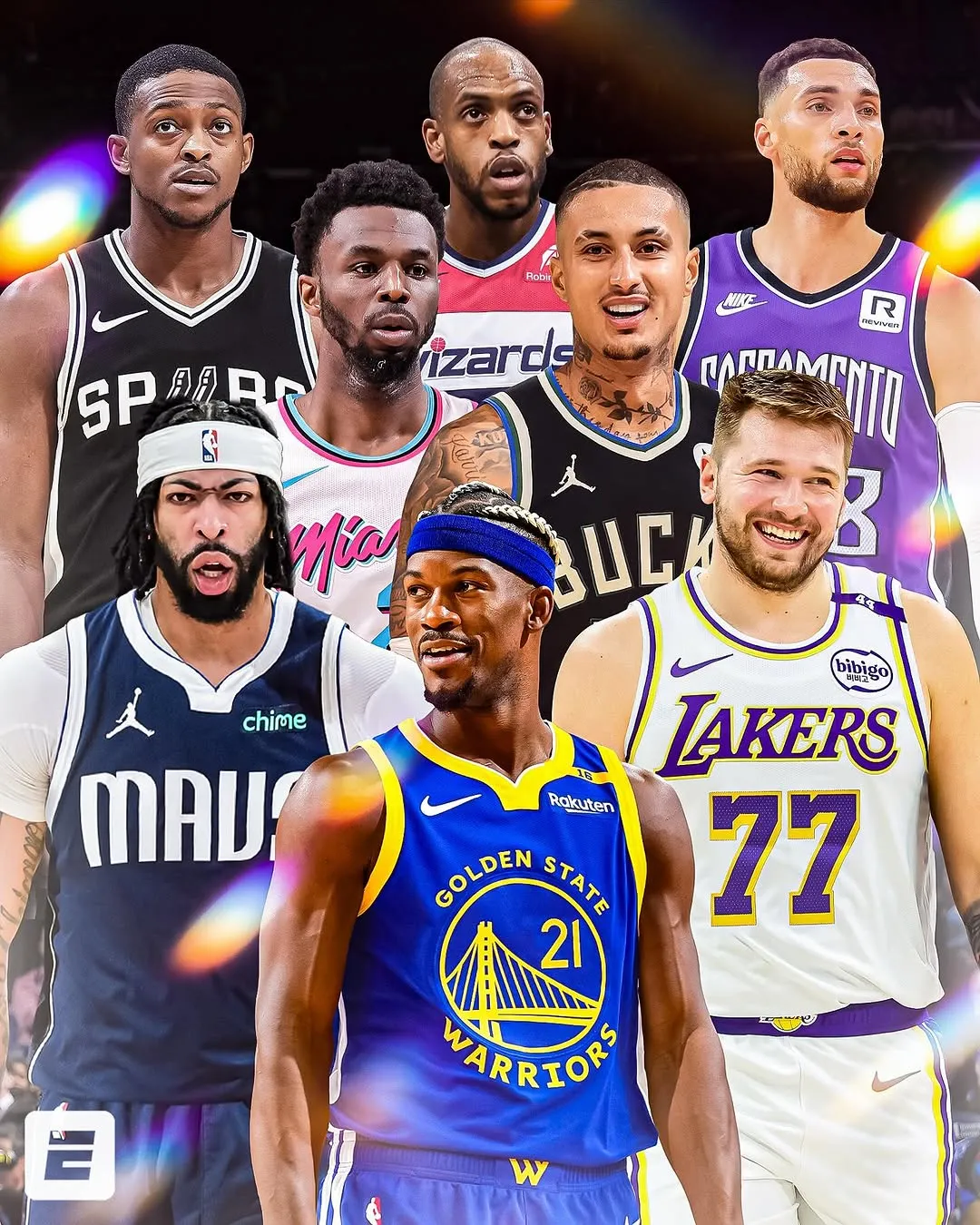 NBA端被